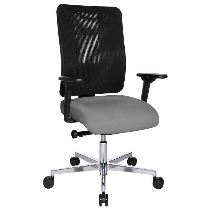 Topstar bureaustoel Sitness Open X (N) Deluxe, blauw, met armleuningen